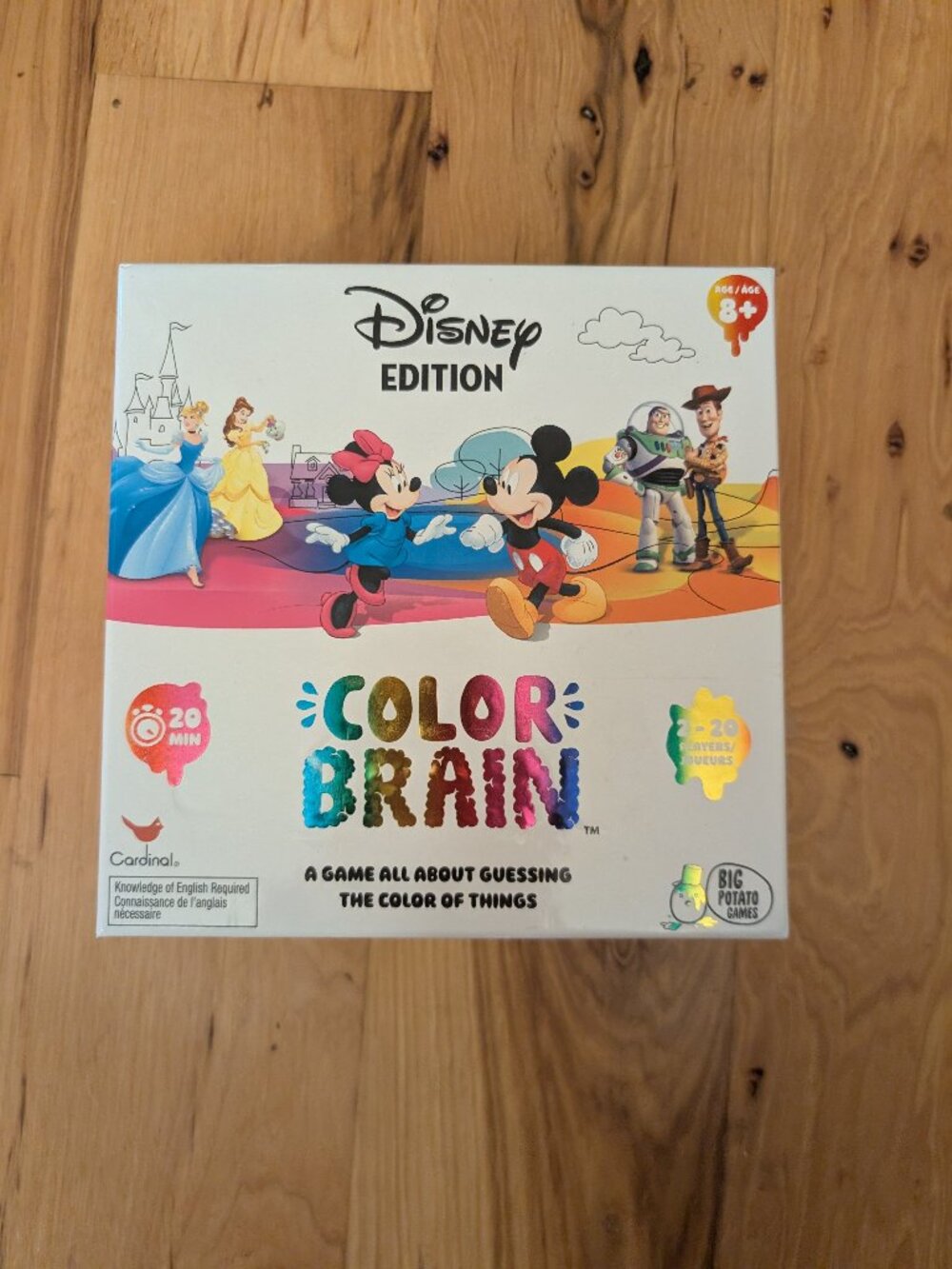 Disney Color Brain Board Game